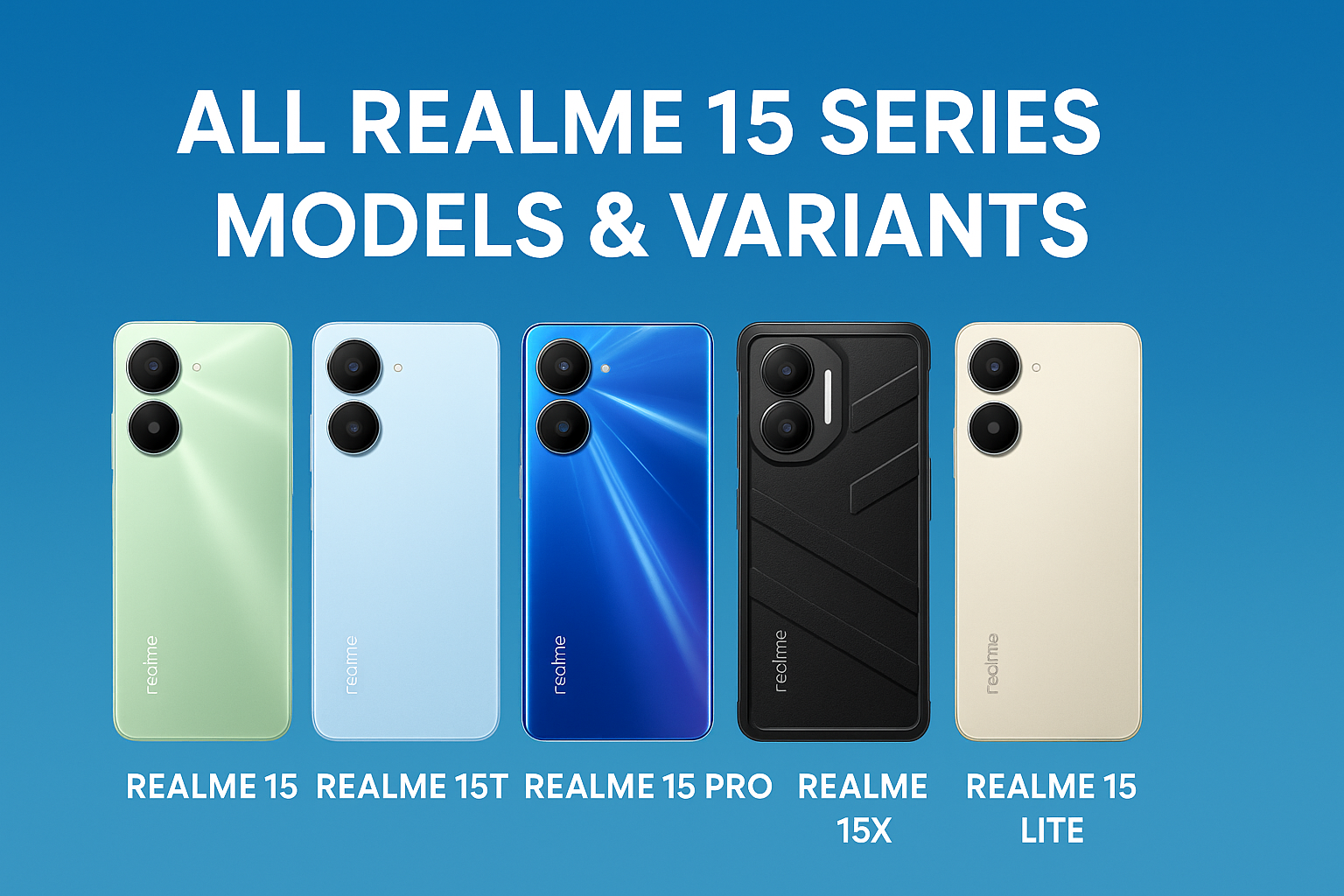 Read more about the article All Realme 15 Series Models & Variants in Pakistan