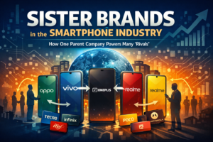Read more about the article Sister Brands in the Smartphone Industry: How One Parent Company Powers Many “Rivals”