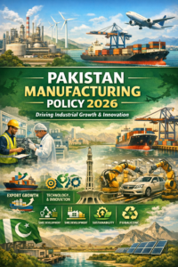 Read more about the article Pakistan Manufacturing Policy 2026