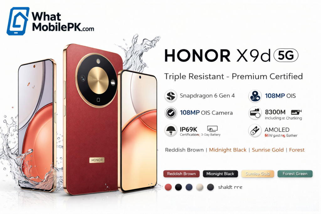 Honor X9d 5G review whatmobilepk.com