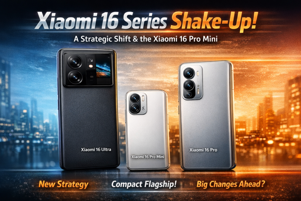 Xiaomi 16 Series Teased: A Bold Strategy Shift and the Introduction of the Xiaomi 16 Pro Mini | whatmobile pk
