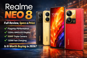 Read more about the article Realme Neo 8 Full Review, Specifications, Price & Features (2026)