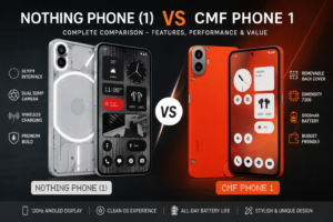 Read more about the article Nothing Phone (1) vs CMF Phone 1 – Full Comparison, Specs, Camera & Price in Pakistan (2026)