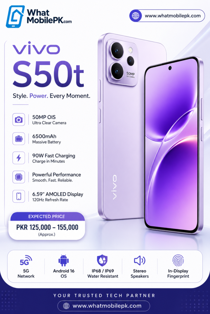 Vivo S50t | whatmobile pk