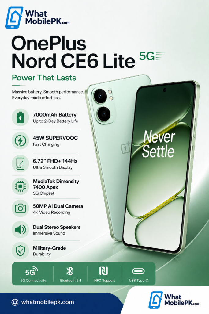 OnePlus Nord CE6 Lite | whatmobile pk