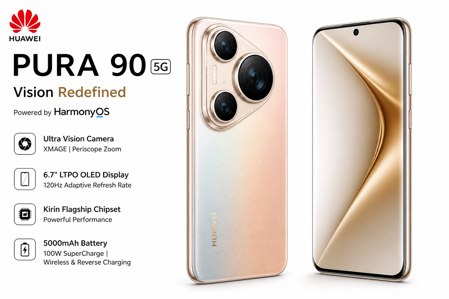 You are currently viewing Huawei Pura 90 5G – Complete Review & Specifications