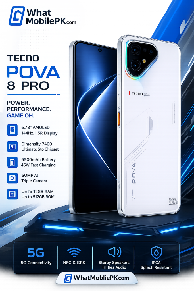Tecno Pova 8 Pro | whatmobile pk