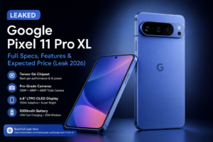 Read more about the article Google Pixel 11 Pro XL Leaks Reveal Massive AI Upgrades, Tensor G6 & Premium Cameras