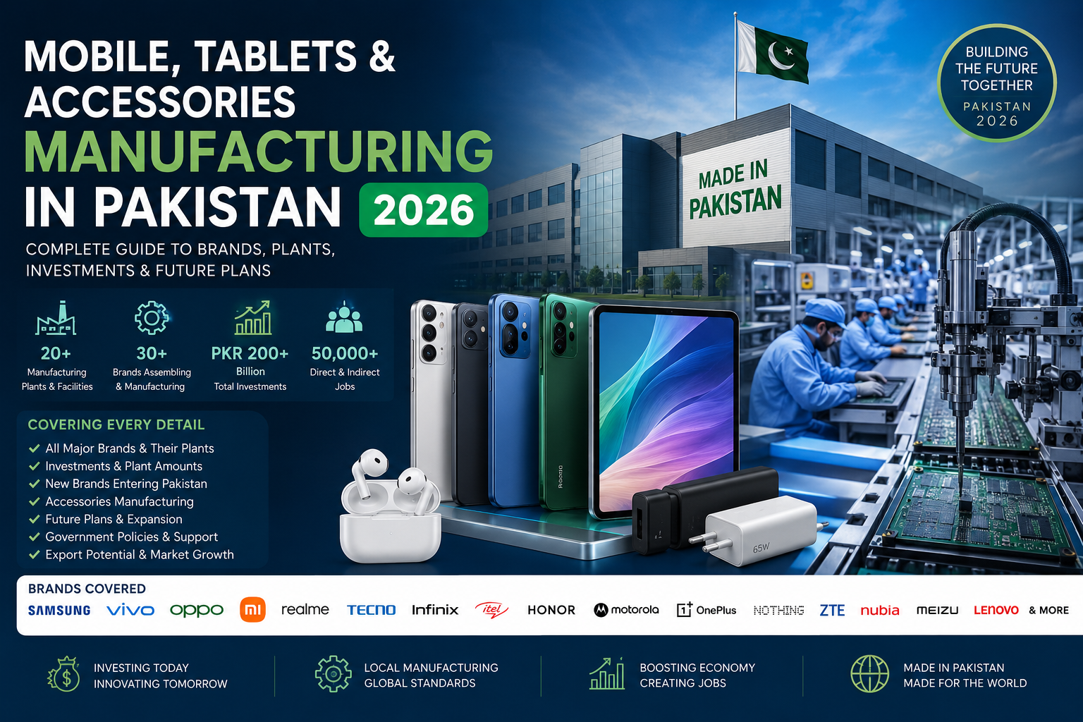 Read more about the article Pakistan Mobile, Tablet & Accessories Manufacturing Industry 2026