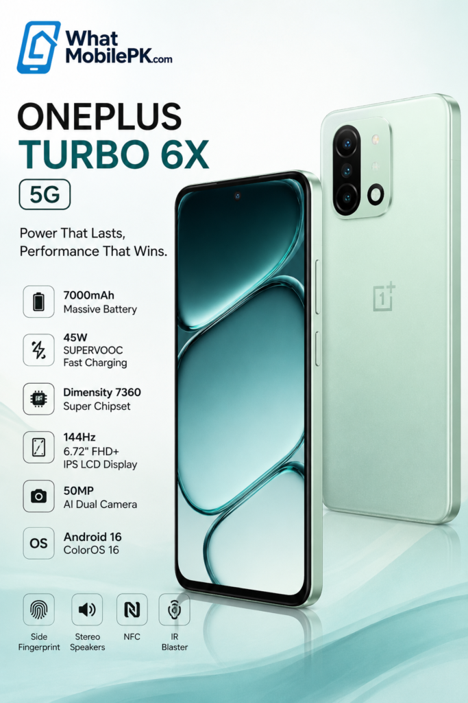 OnePlus Turbo 6X | whatmobile pk 