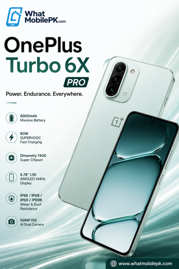 OnePlus Turbo 6X Pro | whatmobile pk