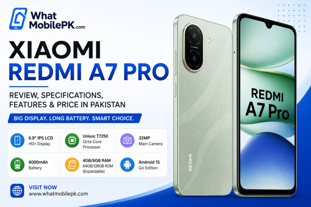 Xiaomi Redmi A7 Pro Price in Pakistan 2026 – Complete Specs 2 Xiaomi Redmi A7 Pro | whatmobile pk