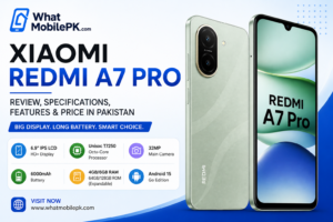 Read more about the article Xiaomi Redmi A7 Pro Price in Pakistan 2026 – Complete Specs