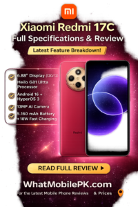 Read more about the article Xiaomi Redmi 17C Officially Released – Full Specifications, Features, Performance & Complete Review