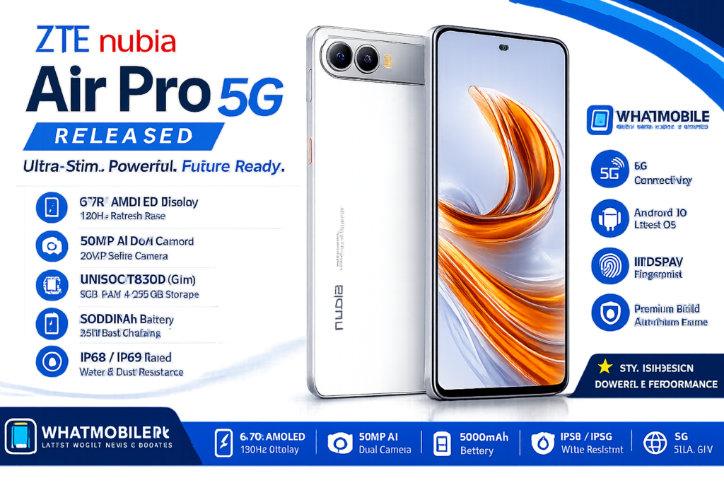 ZTE nubia Air Pro | whatmobile pk
