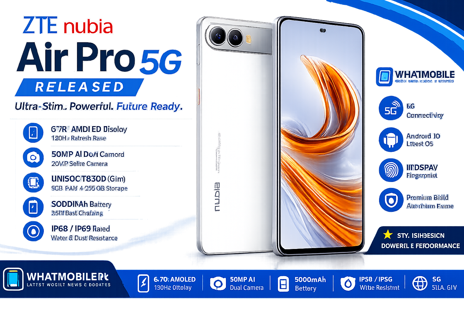 You are currently viewing ZTE nubia Air Pro 5G Released – Full Specs, Features & Price in Pakistan