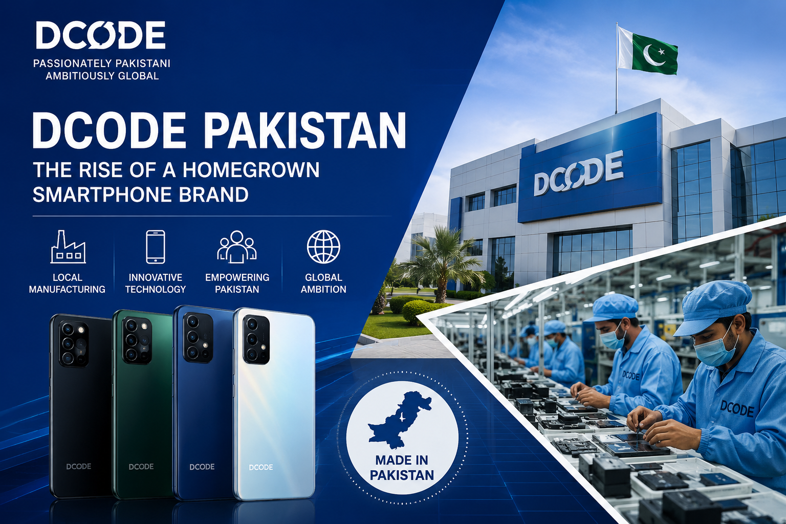 You are currently viewing DCODE Pakistan – The Rise of a Homegrown Smartphone Brand