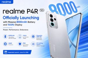 Read more about the article Realme P4R 5G Officially Launching with Massive 8000mAh Battery and 144Hz Display