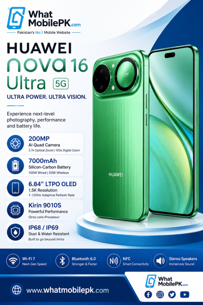 Huawei nova 16 Ultra | whatmobile pk