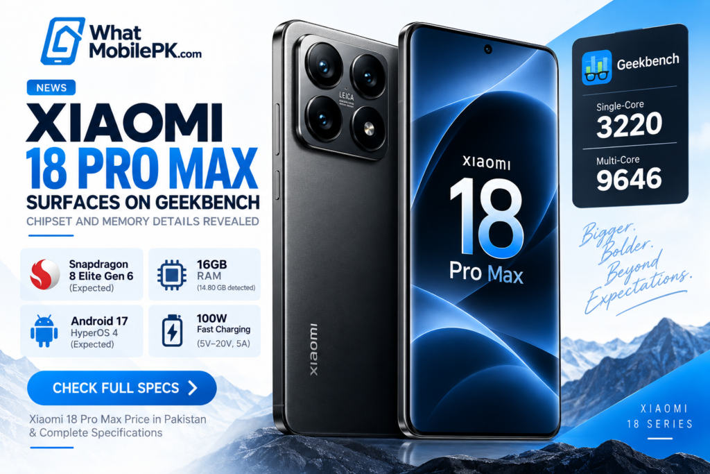 xiaomi 18 pro max news